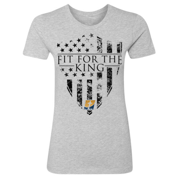 SHIELD FLAG - WOMEN'S FITTED T-SHIRT - 2R6198 Thumbnail