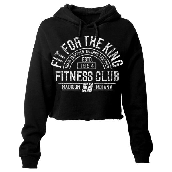 TRAIN TOGETHER TRIUMPH TOGETHER - WOMEN'S CROP HOODIE - $Z2C431$ Thumbnail